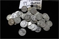 Silver 44 Washington Quarters