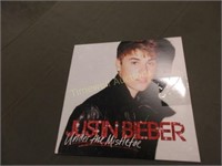 Justin Bieber vinyl LP "Under the Mistletoe"