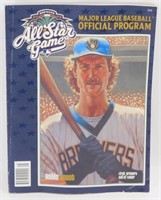 2002 MLB All Star Game Official Program with