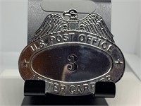 US POST OFFICE LETTER CARRIER BADGE