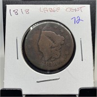 1818 LARGE CENT COIN