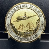 MILITARY CHALLENGE COIN KC-10