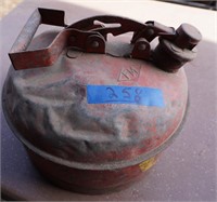 red safety gas can