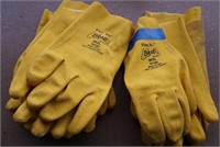 6 pairs Flex Nit gloves size large
