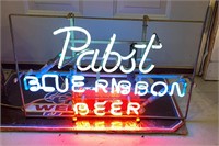 Pabst Blue Ribbon Neon Light