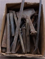 box w/chisels and punches