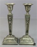 Metal Candlesticks 2pc