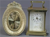 Bulova Table Clocks 2pc