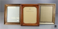 Wood Picture Frames 3pc