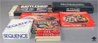 Battleship/Pictionary & Other Games 7pc