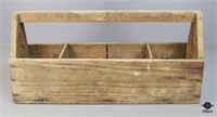 Old Wooden Tool Carrier