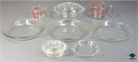 Pyrex & Other Glassware 10pc