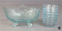 Colored Glass Bowls 8pc