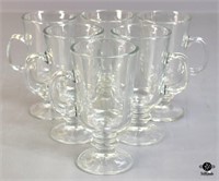 Pedestal Cups/Mugs 6pc
