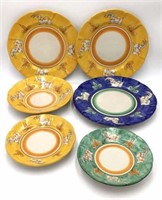 6 Pieces of Solimene Italian Ceramic Dishes