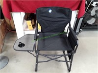 Ubon Folding & Portable Camp Chair W/Side Table