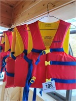 Stearns adult life jacket PFD (3) - like new cond