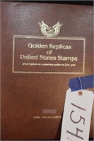 GOLDEN REPLICA U.S. STAMPS