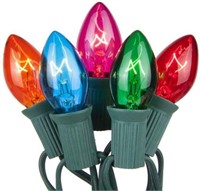 Romasaty Christmas Lights(20FT)  Multi-Color