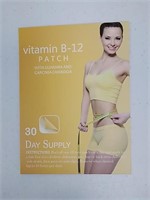 New 4 packs of Vitamin B12 patch, 1 month supply