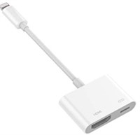 New Compatible with iPhone to HDMI Adapter C