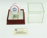 Authentic Joe Girardi Yankee Stadium Baseball