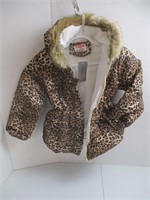 Jomake Kids Leopard Print Coat