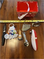 Electric Can Opener, Thermometers, Kitchen Asst.