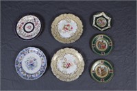Lot of 7 Collector Plates