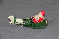 Santa, Sleigh & Reindeer Friction Toy