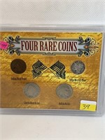 Four Rare Coins