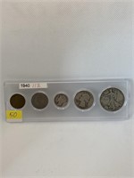 1940 Coin Set
