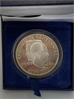1890-1990 P Eisenhower Cent. Silver Dollar