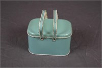 Childs Tin Lunch Pail Blue
