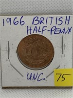 1966 British Half-Penny