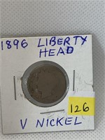 1896 Liberty Head V Nickel