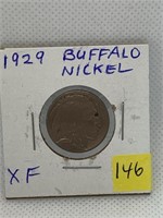 1929 XF Buffalo Nickel