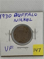1930 VF Buffalo Nickel