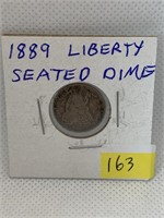 1889 Liberty Seated Dime