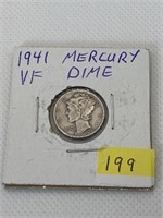 1941 VF Mercury Dime