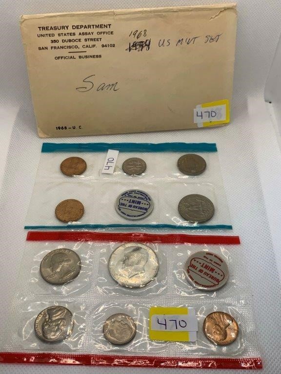 March 15 Online Only Coin Auction