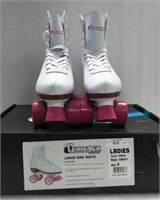 Chicago Women's Rink Skates ~ Size 6 ~ Color White
