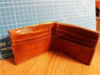 Handcrafted Customizable Leather Bifold Wallet