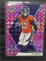 2020 Panini Prizm KJ Hamler Pink Mosaic RC