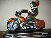 Bad To The Bone Composite Motorcycle Dog Figure