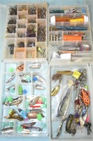 HUGE QTY FISHING LURES & BOXES !-A-14