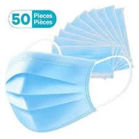 50 Pack of Disposable Face Masks