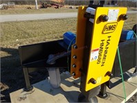 Skid Steer Hydraulic Post Driver