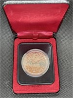 Canada 1978 Commonwealth SIlver Proof Dollar in Ox