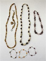 Natural Stone Beaded Jewelry: Necklaces, Bracelets